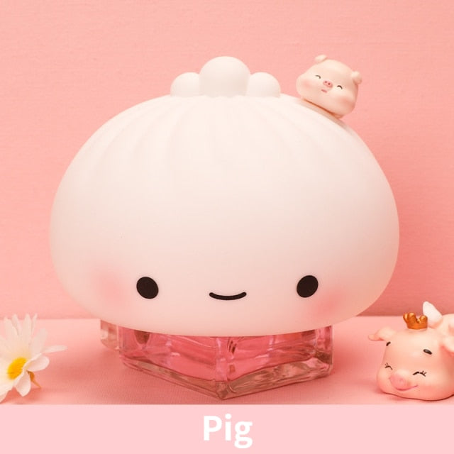 Gefüllte Brötchen Nachttischlampe Kinder