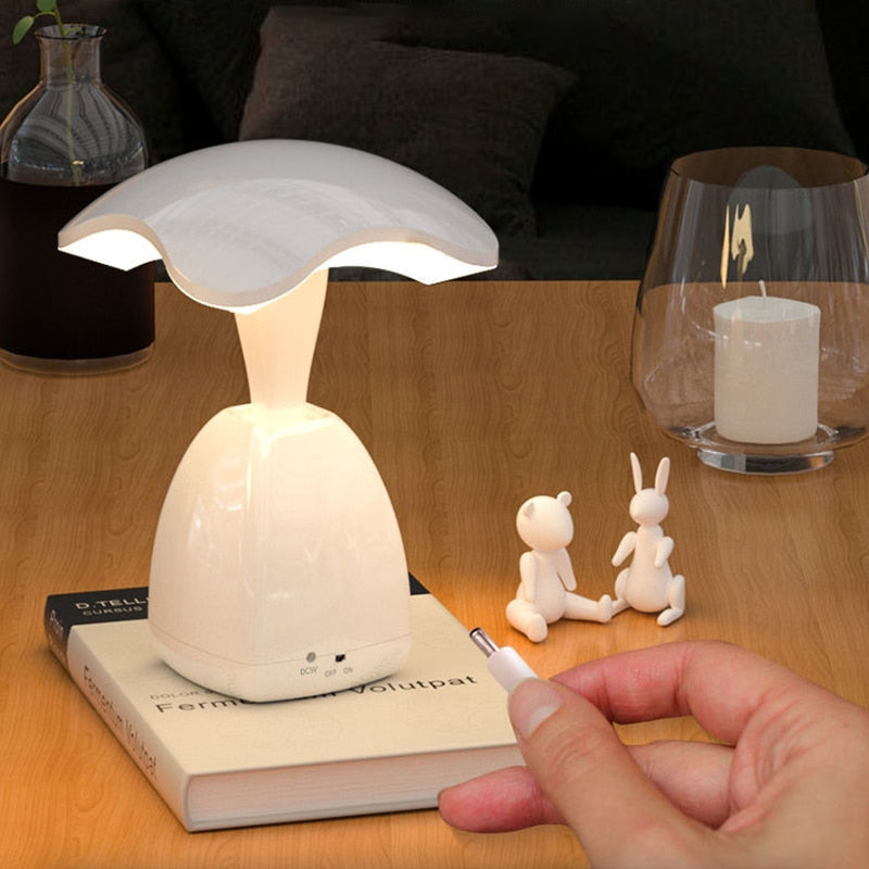 Regenschirmförmige LED-Tischlampe