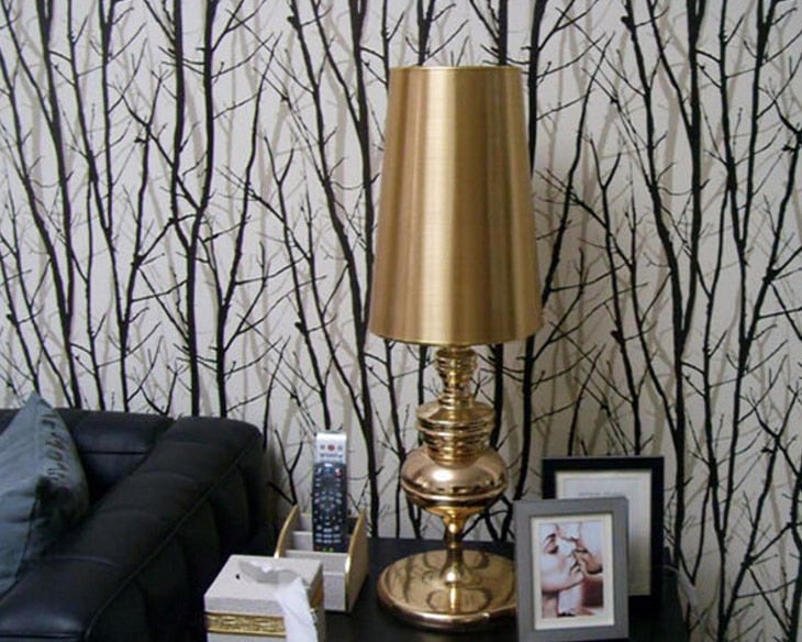 Spanische Kürbis Tischlampen