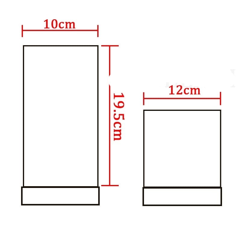 Moderne Nachttischlampe aus Milchglas