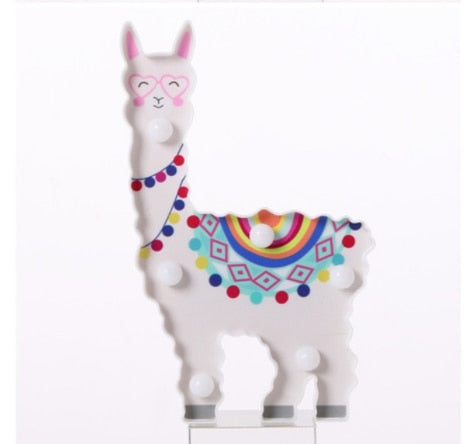 Einhorn 3D Nachttischlampe Kinder