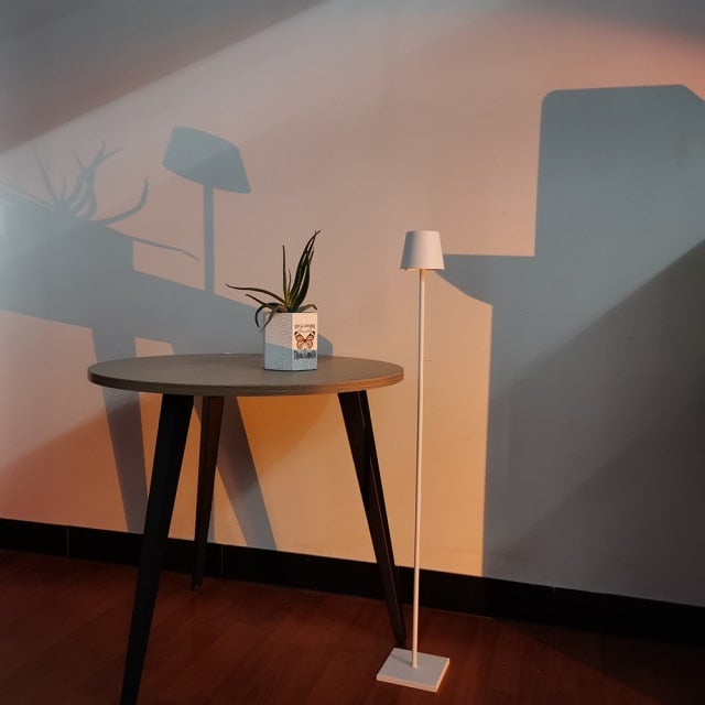 Schlanke Tisch / Stehlampen für das Wohnzimmer