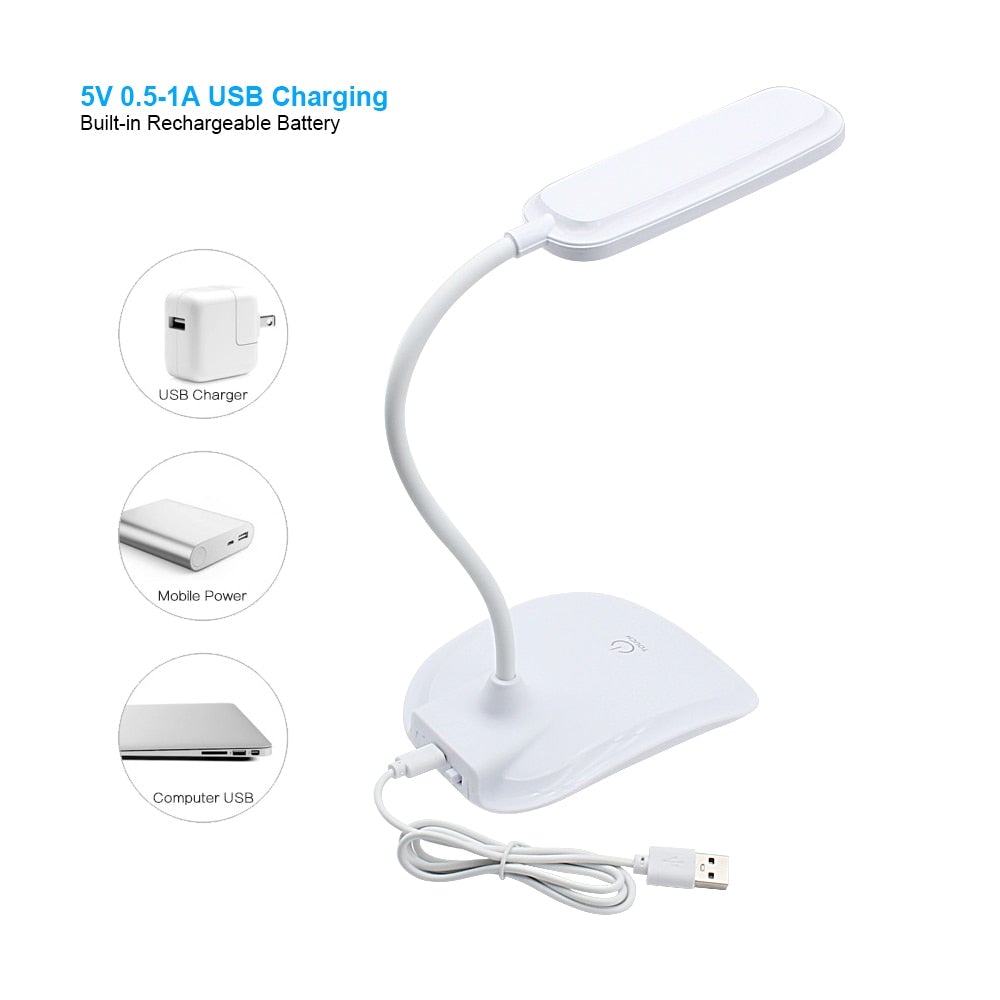 berühren LED Schreibtischlampen | Eingebaute Lithium batterie