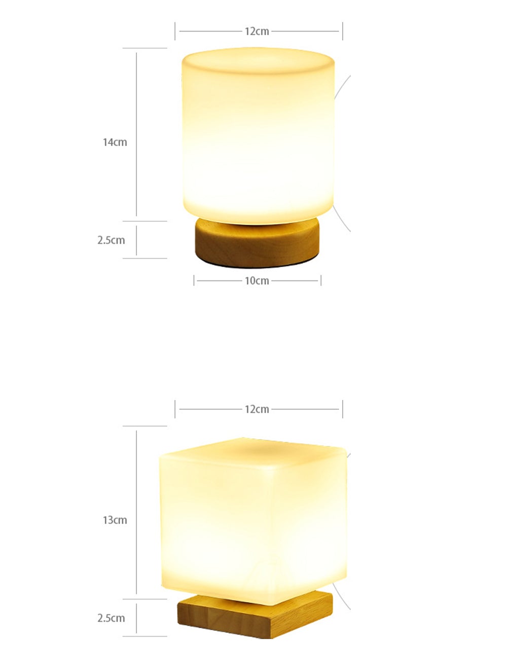 Kreative Nachtlampe aus Holz