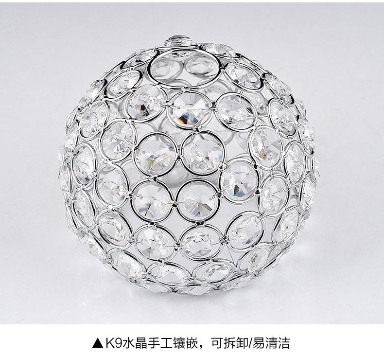 Einfache Kristall Tischlampe