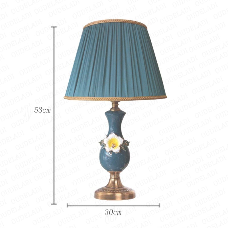 Europäische Vase Tischlampe für Schlafzimmer