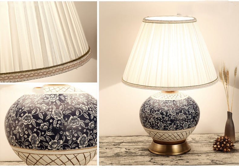 Tischlampe aus Keramik für Wohnzimmer