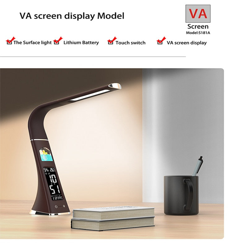 Intelligente dimmbare LED-Tischlampe