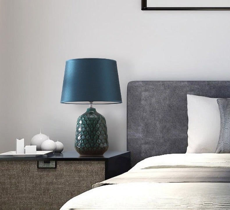 Grüne stilvolle Schreibtischlampe für Schlafzimmer