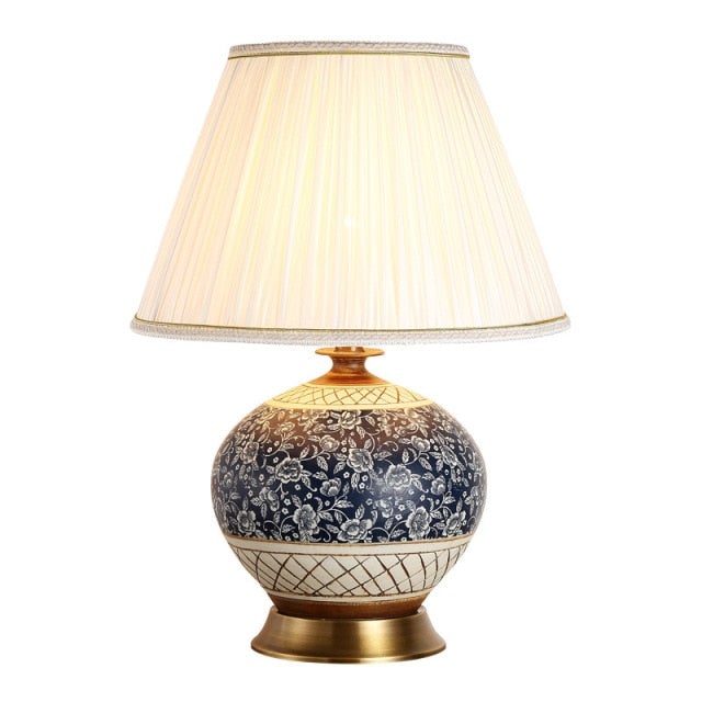 Tischlampe aus Keramik für Wohnzimmer