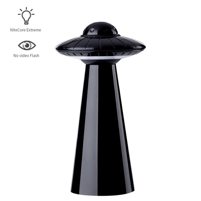 LED-Schreibtischlampe im UFO-Stil