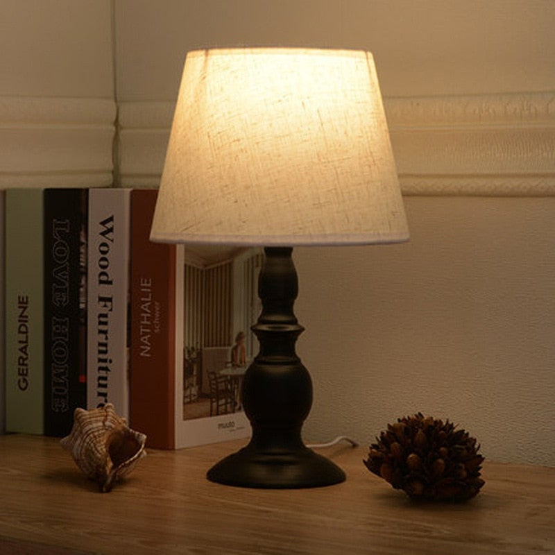Schreibtischlampe aus Harz für Schlafzimmer