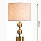 Gold Luxus Schlafzimmerlampe