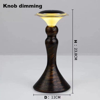 heiß LED kabellos Tischlampe berühren dimmen