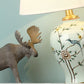 Schlafzimmer Nachttischlampe aus Keramik