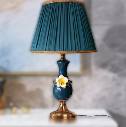 Europäische Vase Tischlampe für Schlafzimmer