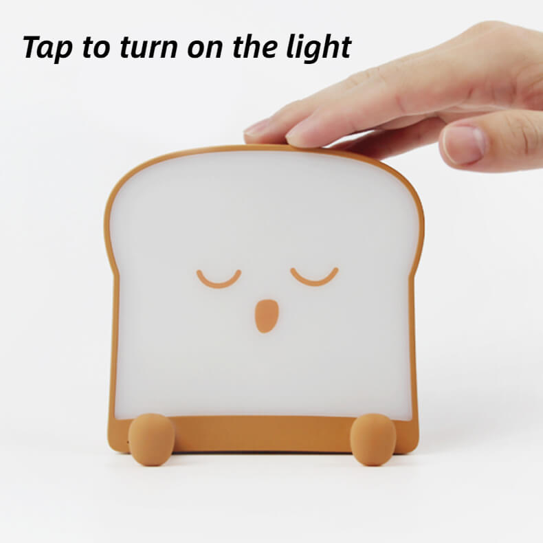 LED Toast Dekorative Nachttischlampe Kinder